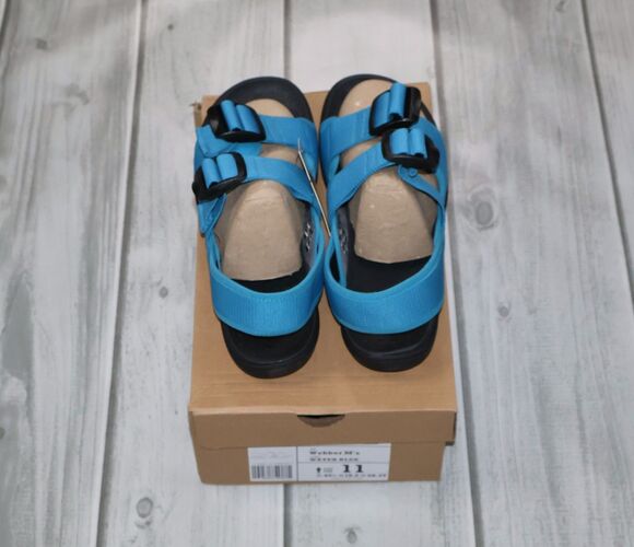 NWT Astral Webber Men’s 11 Blue Water River Sandals Adjustable Outdoor Hiking